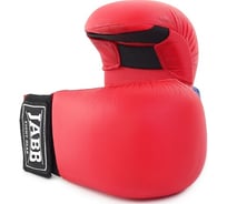 Накладки для каратэ Jabb je-2791 искусственная кожа, красный, р.M 4690222120547