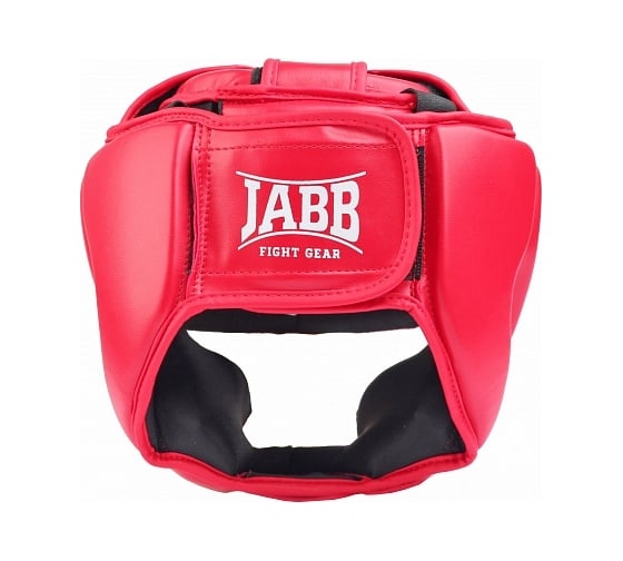 Боксерский шлем Jabb je-6015 jr размер 44-53, красный 4690222173000