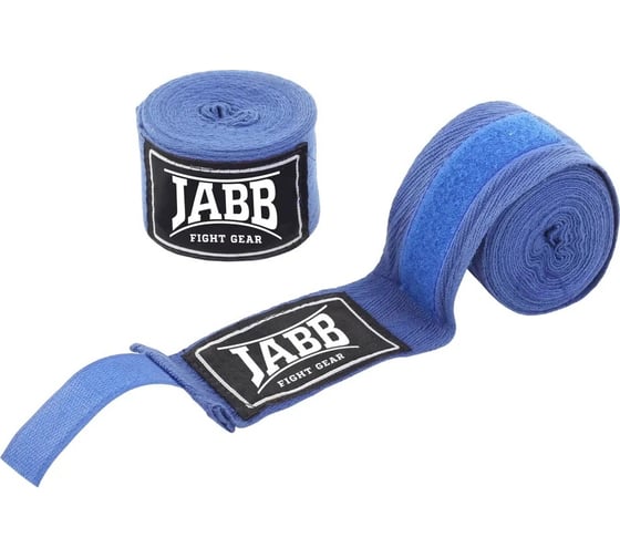 Эластичные боксерские бинты Jabb je-3030 синий, 3.5м 4690222166859