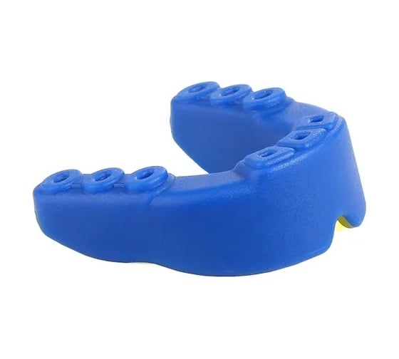 Одночелюстная капа Jabb 1102 jr ece blue/yellow, синий/желтый 4690222177459