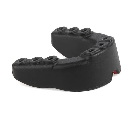 Одночелюстная капа Jabb 1102 sr ece black/red, черный/красный 4690222177480