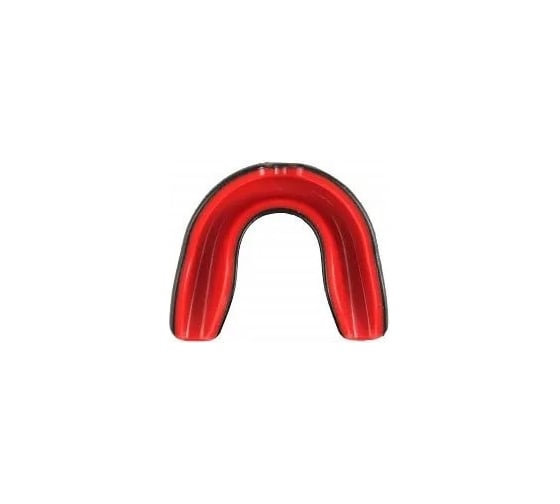 Одночелюстная капа Jabb 1102 sr ece black/red, черный/красный 4690222177480