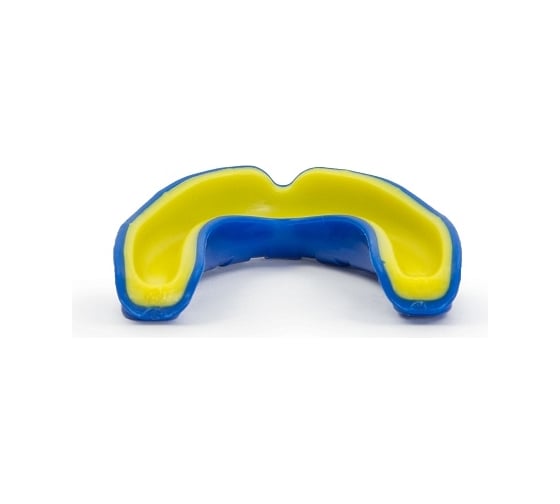 Одночелюстная капа Jabb 1102 sr ece blue/yellow, синий/желтый 4690222178661