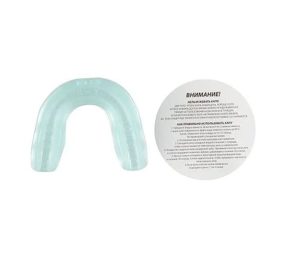 Одночелюстная капа Jabb 1103 sr ece green, зеленая 4690222178753