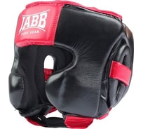 Боксерский шлем мексиканского стиля Jabb je-6026 черный/красный, размер M 4690222173055