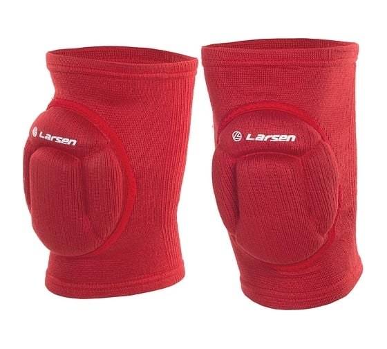 Защита колена Larsen 6755 красный 4690222131390