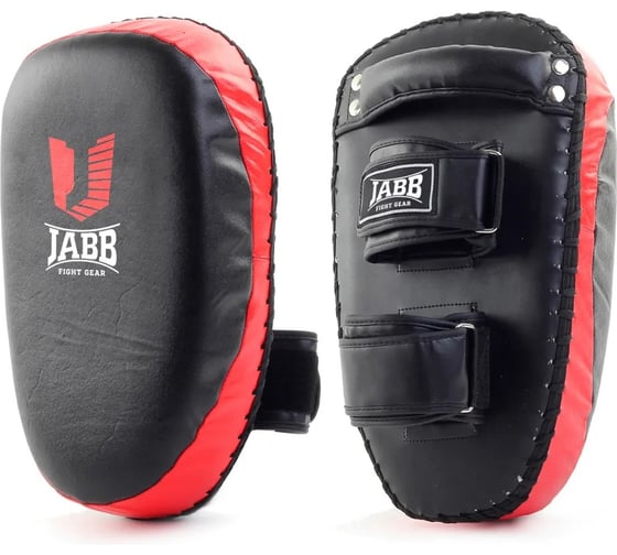 Макивара Jabb je-2230 натуральная кожа, черный/красный, n/s 4690222121148 1