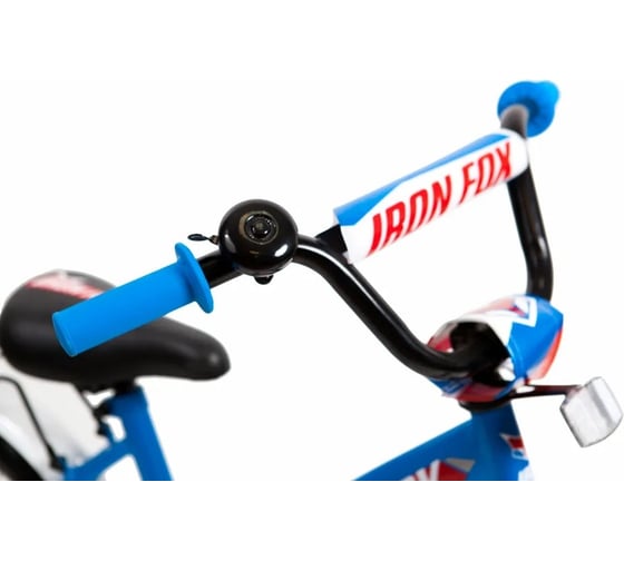 Велосипед Iron Fox derby 16, 1скорость, синий/красный/белый 4690222158021