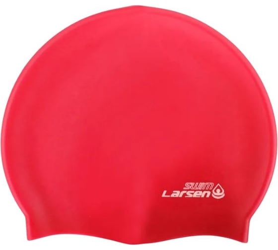 Плавательная шапочка Larsen sc красный cy 4690222154641 1