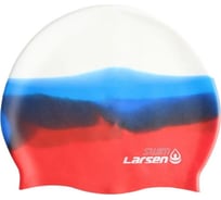 Плавательная шапочка Larsen russia mc41, силикон 4690222173512