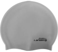 Плавательная шапочка Larsen sc12 sc601 серая 4690222011241