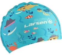 Детская плавательная шапочка Larsen lc104 лайкра 4690222173567