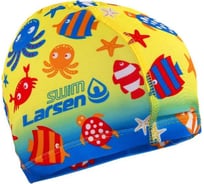 Детская плавательная шапочка Larsen lc100 лайкра 4690222156966