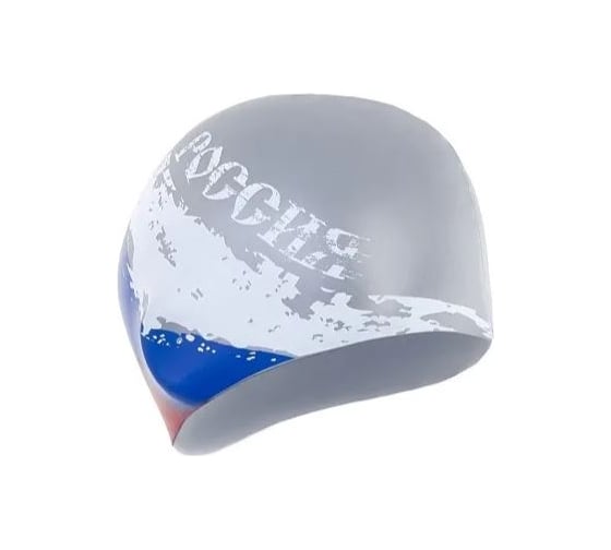 Плавательная шапочка Larsen russia ls74 серая 4690222132847