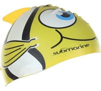 Плавательная шапочка Larsen рыбка lsc10, силикон, 4690222011333