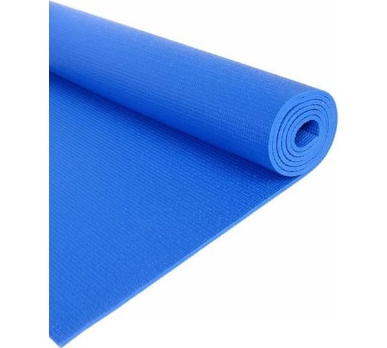 Спортивный коврик для йоги и пилатеса Nonstopika Relax, 173х61х0.5см, синий yoga_mat5