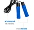 Утяжеленная скакалка Nonstopika ZDK FIT, синяя 1201skakalka 3