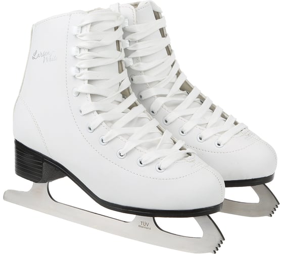 Фигурные коньки Larsen white р.33 4690222140415