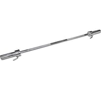 Гриф Larsen 758 50мм, 1.25м, 150кг, 2 замка с ломанном стопором 4690222090758