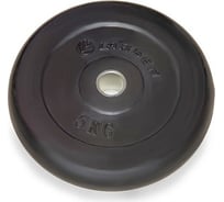 Обрезиненный диск Larsen nt121 черный, 50мм, 5кг 4690222099829