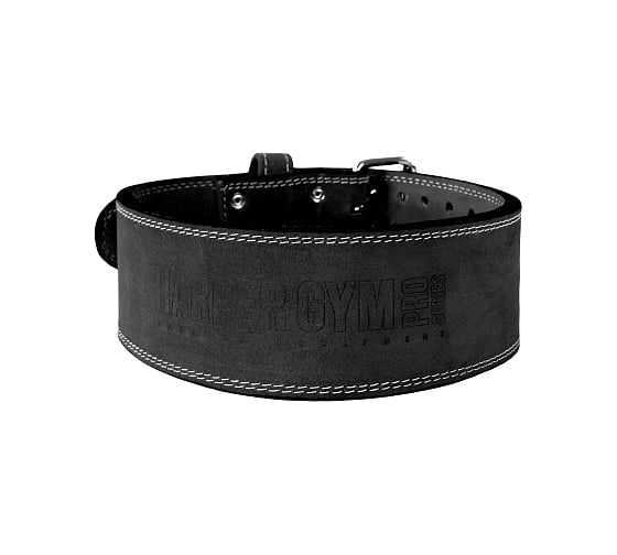 Пояс для тяжелой атлетики Harper Gym Pro Series je 2633-b черный, натуральная кожа 4690222168624