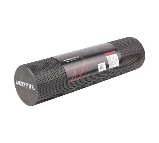 Валик для МФР Harper Gym Pro Series nt715f ø15см х 60 см, черный 4690222178838