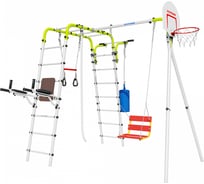 Дачный комплекс ROMANA Fitness цепные качели, салатовый/белый 103.20.05 СГ000005715