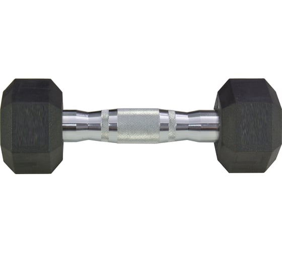 Шестигранная обрезиненная гантель Start Up hd1706 4690222174113 1