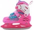 Ледовые раздвижные коньки Larsen glide pink/white, р. 35-38 4690222172041 4