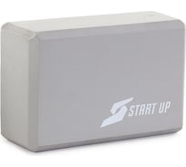 Блок для йоги Start Up eg01 р 22x15.2x7.6 см, серый 4690222168211