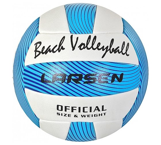 Волейбольный пляжный мяч Larsen softset blue 4690222169225