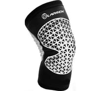 Суппорт колена Larsen nt60016 черный/белый, р.L 4690222169676