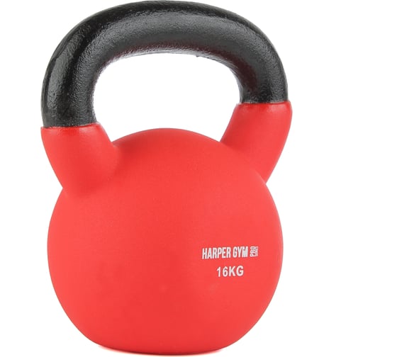 Гиря для кроссфита Harper Gym pro series nt170b, широкая ручка, 16 кг 4690222134568