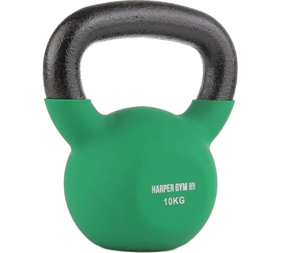 Гиря для кроссфита Harper Gym pro series nt170b, широкая ручка, 10 кг 4690222134551