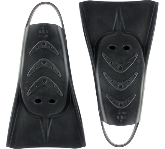 Плавательные ласты Submarine flipper soft f9920 р. 40-43/m, черный 4690222128994