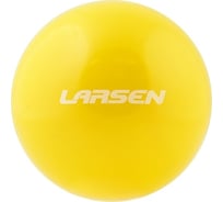 Мяч Larsen pvc yellow, 15 cm 4690222170955