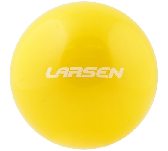 Мяч Larsen pvc yellow, 15 cm 4690222170955 1