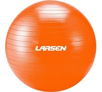 Гимнастический мяч Larsen rg-2 оранжевый, 65 см 4607167308374