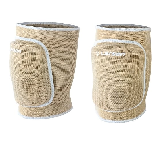 Наколенники Larsen kkp207 бежевые, one size 4690222172409