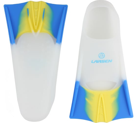 Укороченные силиконовые ласты Larsen 6975 multycolor style 3, р. 39-41 4690222171532 1