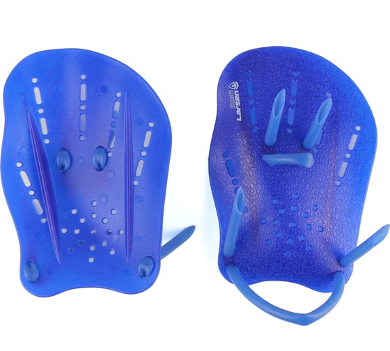 Лопатка для плавания Larsen swim hf6936, 3020, синий 4690222043020