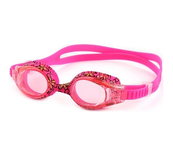 Плавательные детские очки Larsen ds-kj06 pink flower 4690222154733