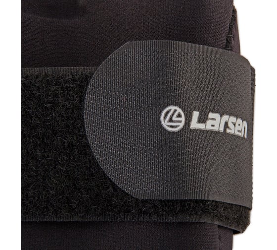 Суппорт колена Larsen 7732 черный, р.L/XL 4690222047226