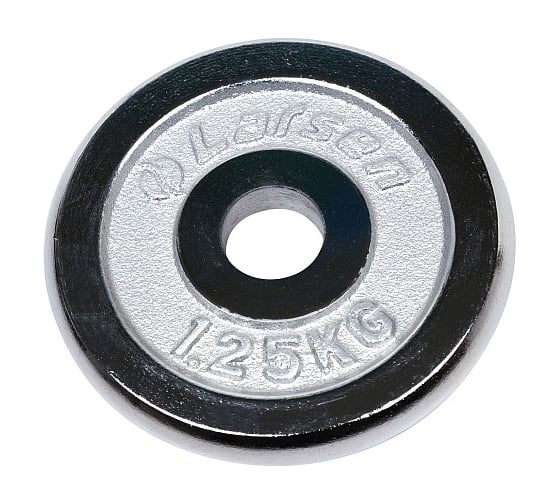 Хромированный диск Larsen nt125 25.6мм, 1.25кг, 365 4690222100365 1