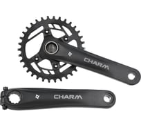 Система PROWHEEL CHARM-FD04S-TTB-34T 175 mm, AL-6061-T6, C\LINE:53mm, BCD:76mm, BB SETS:PW-MBB68+/PW-BB92 PROWHEEL HQ-0014002