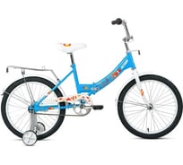 Велосипед ALTAIR CITY KIDS 20 COMPACT, диаметр колес 20, 1 скорость, размер рамы 13, 2022, голубой IBK22AL20035