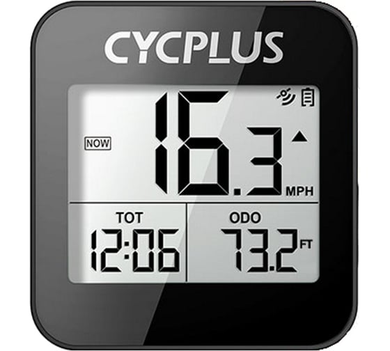Беспроводной GPS велокомпьютер Cycplus G1, 9 функций CYC_G1