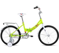 Велосипед ALTAIR CITY KIDS 20 COMPACT, диаметр колес 20, 1 скорость, размер рамы 13, 2022, зеленый IBK22AL20034