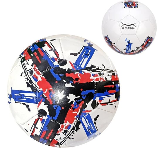 Футбольный мяч X-Match 1 слой PVC, 1.6 мм 56464 1