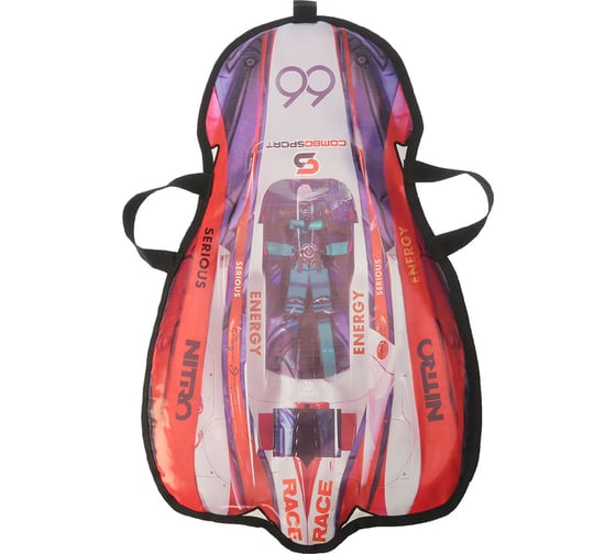 Санки-ледянки COMBOSPORT Машинка № 7 Red 66х41см Г0005673